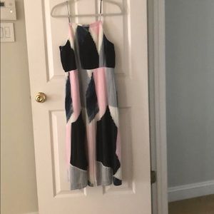 Banana republic pleated summer dress